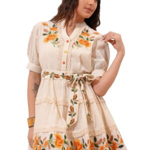 Vishudh Women's Everyday Dress | Effortlessly Stylish & Comfortable for All-Day Wear