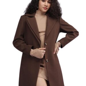PLAGG Women Winter Long Length Overcoat